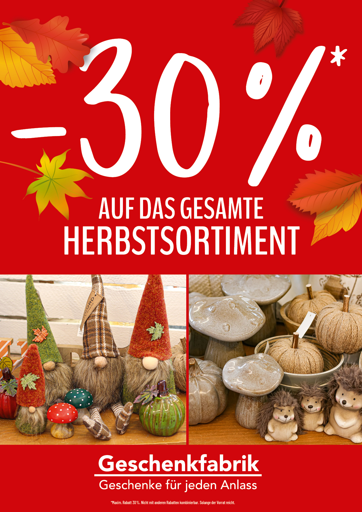 Herbstausverkauf
